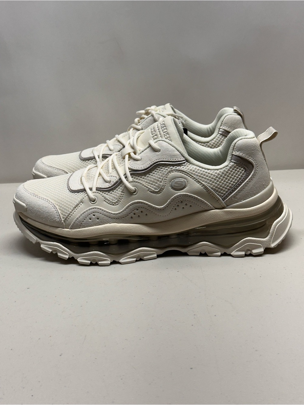 Mens Skechers Uno Chaos Shoes Sneakers Size 11 White Lifestyle 183295
